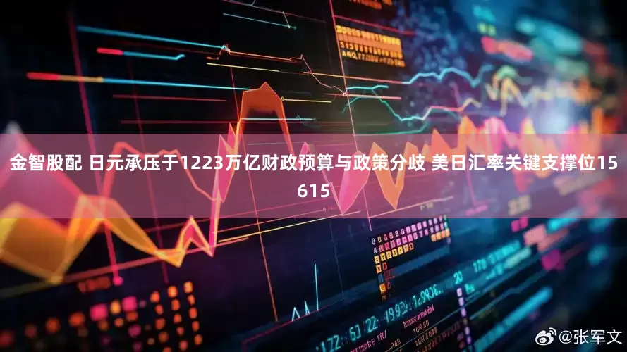金智股配 日元承压于1223万亿财政预算与政策分歧 美日汇率关键支撑位15615